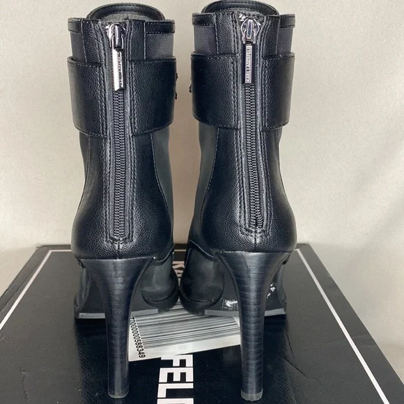 NIB Karl Lagerfeld Paris Blayze Lug Sole Booties size 8.5 - Picture 5 of 7
